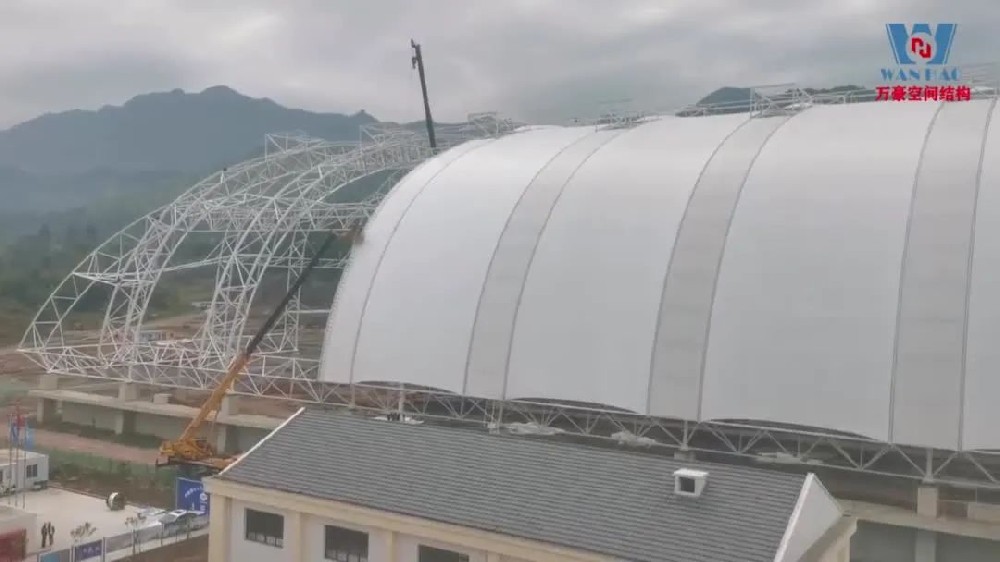 四川高興煤炭儲備基地建設項目膜結(jié)構(gòu)解說