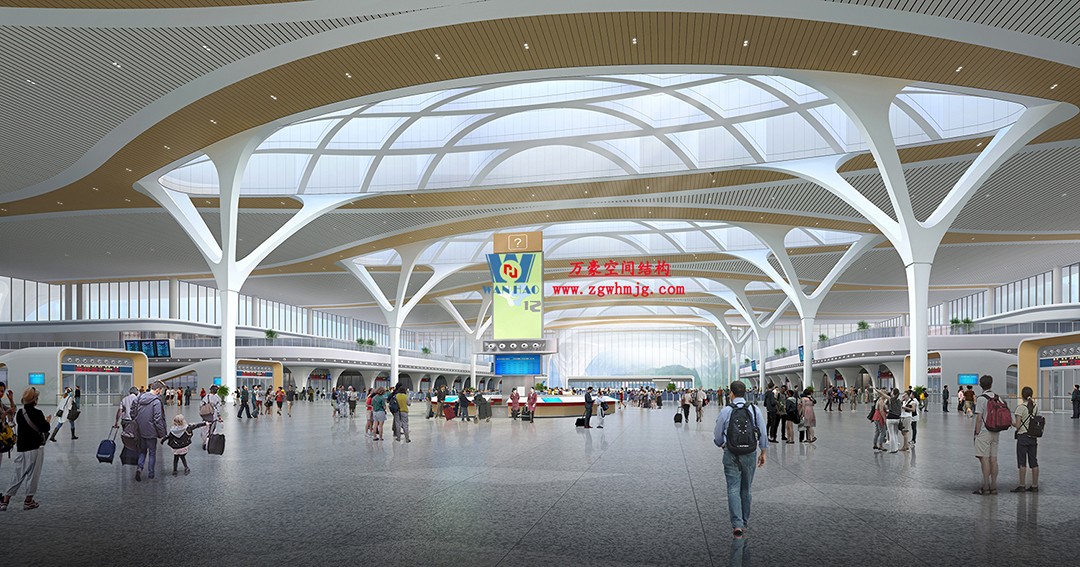 重慶東站站房正在加速建設(shè)，全力繪就項(xiàng)目新篇章