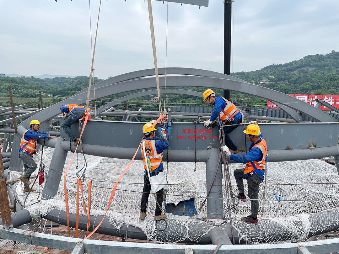 重慶東站站房正在加速建設(shè)，全力繪就項(xiàng)目新篇章