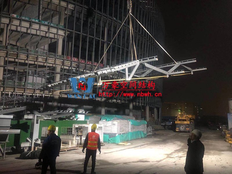 紹興國際會(huì)展中心一期B區(qū)會(huì)議中心PTFE膜結(jié)構(gòu)工程