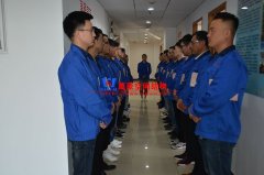 萬(wàn)豪膜結(jié)構(gòu)晨會(huì)學(xué)習(xí)：進(jìn)入作業(yè)場(chǎng)所前，必須成為能夠好好回應(yīng)的人